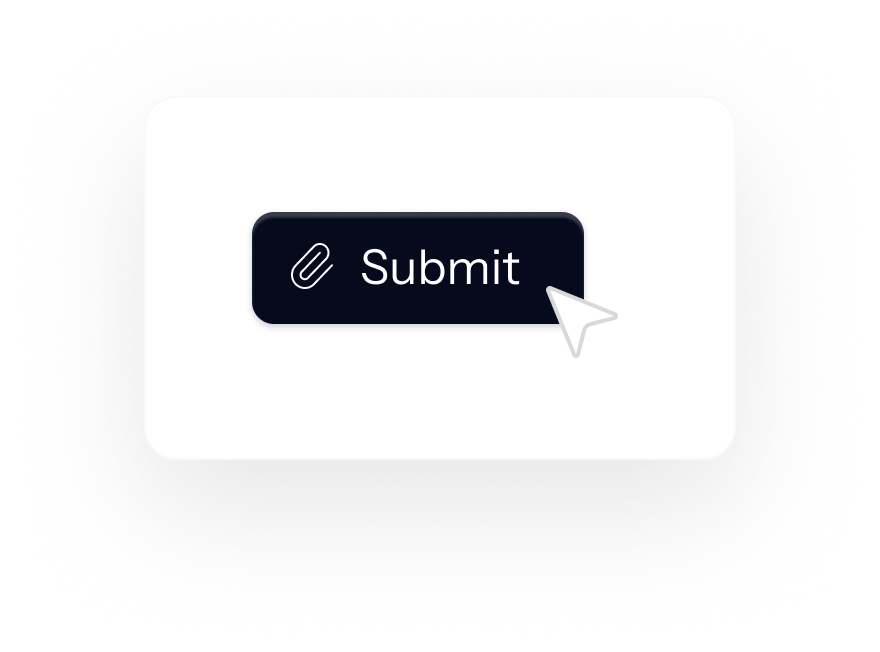 Black submit button